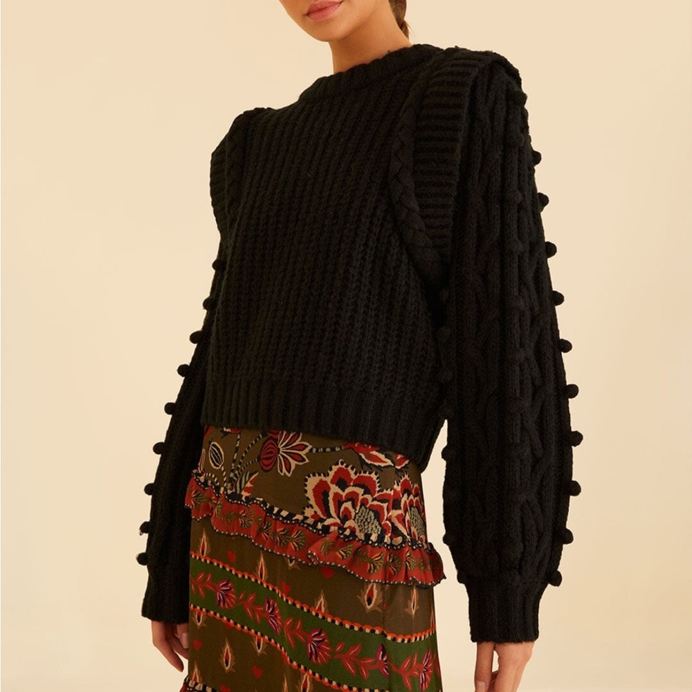 Farm rio sweater, beautiful for day or night